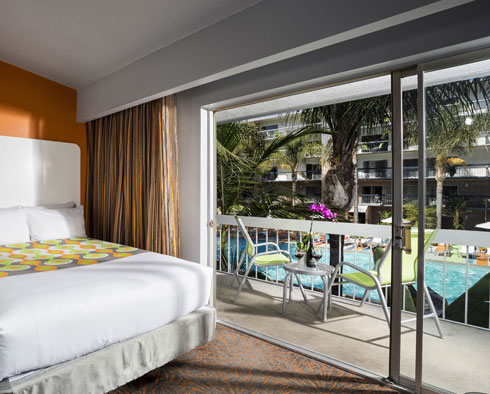 Pool Access Room